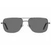 Polaroid PLD2042SFAEY2 Men's Rectangular Havana Sunglasses with Polarized Green Lenses