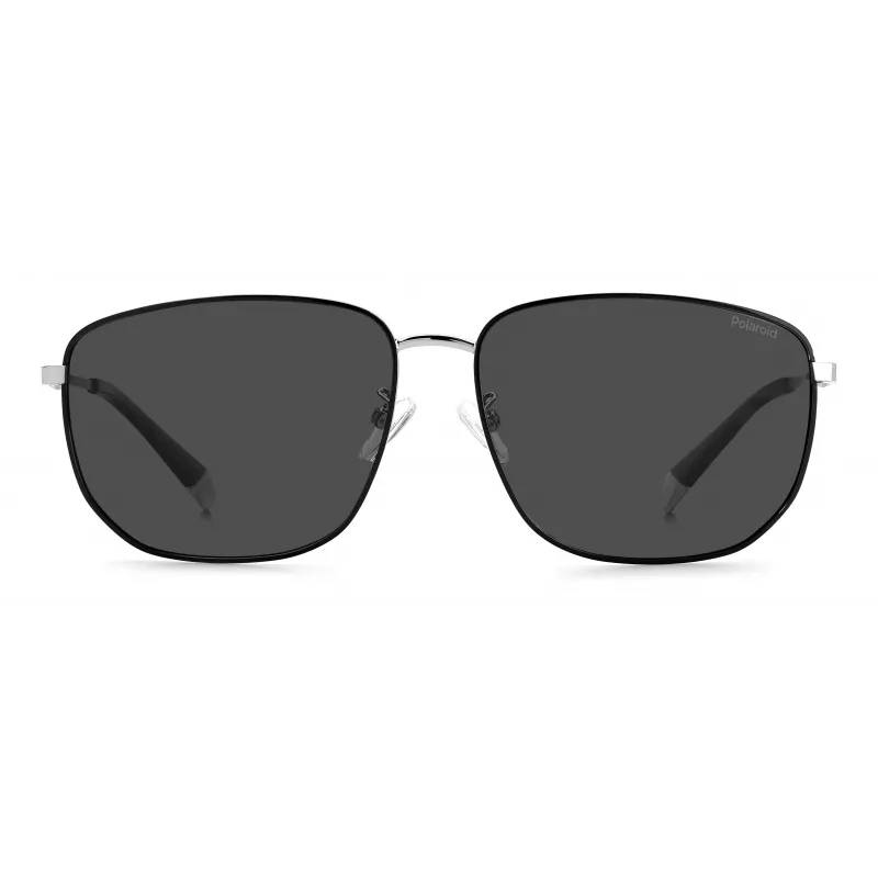 POLAROID PLD2120GS84JM Men's Rectangular Havana Sunglasses with Polarized Brown Lenses
