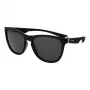 Polaroid PLD2133S08AM9 Unisex Rectangular Sunglasses - Black Frame Grey Polarized Lens 56mm