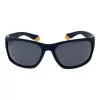 Polaroid PLD2135S642FN Men's Rectangular Sunglasses - Black Frame Grey Polarized Lens 65mm