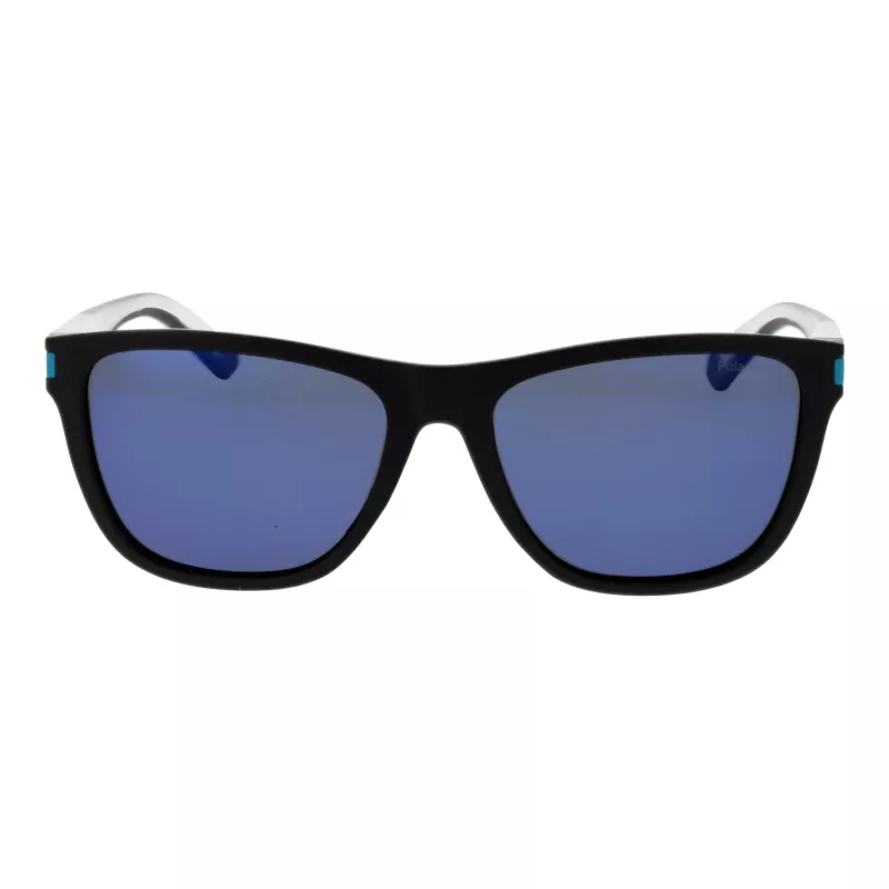 POLAROID PLD2138S560VK Unisex Rectangular Polarized Sunglasses - Havana Brown