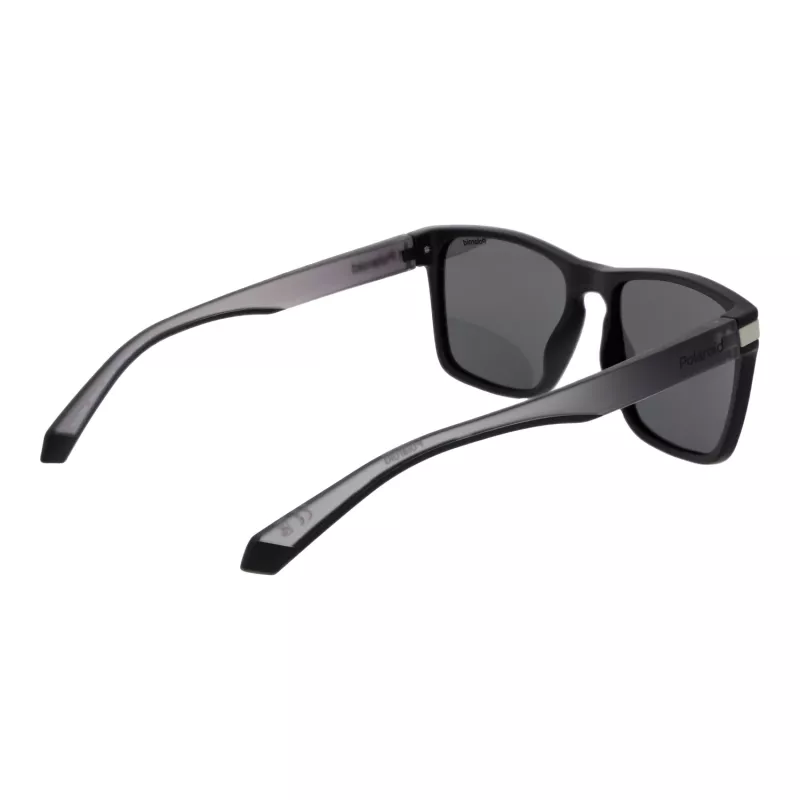 POLAROID PLD2139S56O6W Unisex Rectangular Sunglasses - Havana Frame, Brown Polarized Lens, 56/18/140 mm