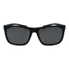 Polaroid PLD2141S56BLX Unisex Rectangular Sunglasses - Blue Lens, Black Frame, Polarized UV400