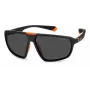 POLAROID PLD2142SRC2 Unisex Rectangular Sunglasses - Havana Frame, Brown Polarized Lens