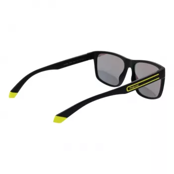 Polaroid PLD2149S5771C Men's Rectangular Polarized Sunglasses, Havana Frame, Brown Lens, 57mm
