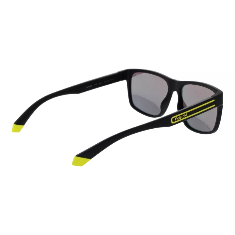 Polaroid PLD2149S5771C Men's Rectangular Polarized Sunglasses, Havana Frame, Brown Lens, 57mm