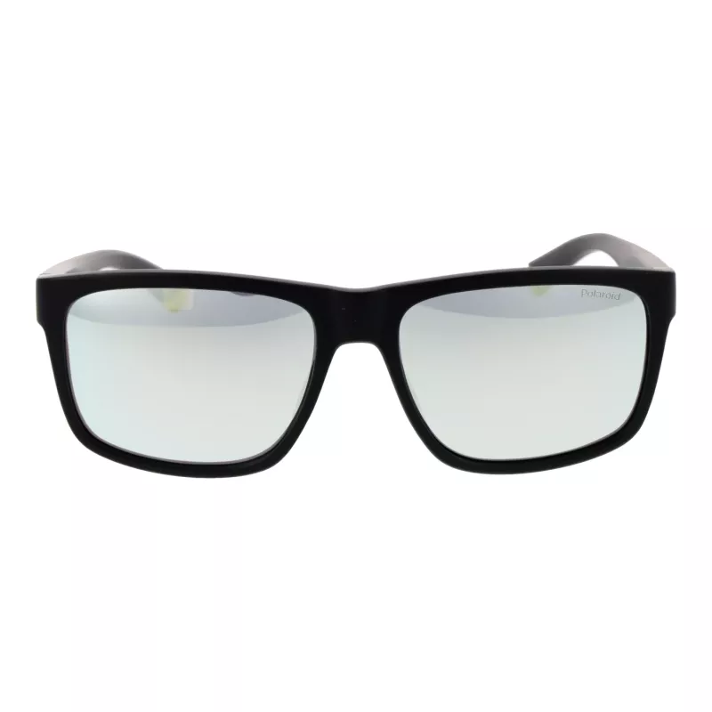 Polaroid PLD2149S5771C Men's Rectangular Polarized Sunglasses, Havana Frame, Brown Lens, 57mm