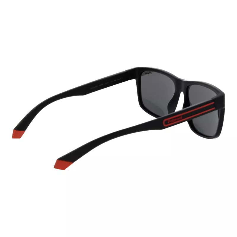 Polaroid PLD2149S578LZ Men's Square Havana Acetate Sunglasses with Polarized Brown Lenses 57/17/140 mm