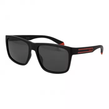 Polaroid PLD2149S578LZ Men's Square Havana Acetate Sunglasses with Polarized Brown Lenses 57/17/140 mm