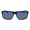 POLAROID PLD2149S57PJP Men's Rectangular Polarized Sunglasses - Black Frame Grey Lens 57mm