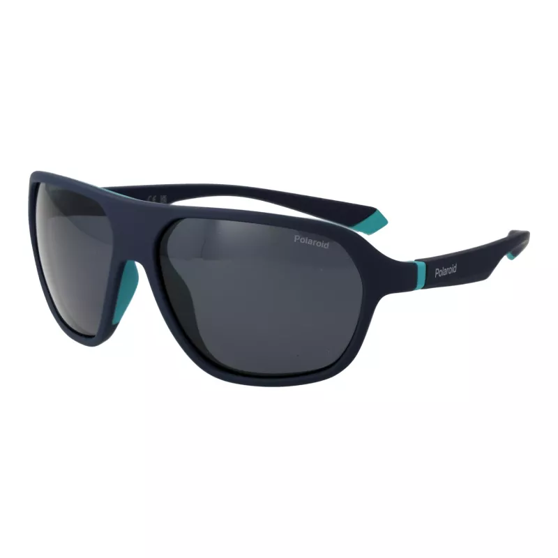 Polaroid PLD2152S58FLL Unisex Square Sunglasses - Havana/Brown - Polarized UV400