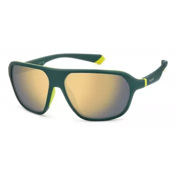 Polaroid PLD2152SDLD Unisex Sunglasses - Rectangular Polarized Lens 59mm