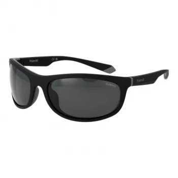 POLAROID PLD2154S64O6W Unisex Square Sunglasses - Havana/Brown Polarized
