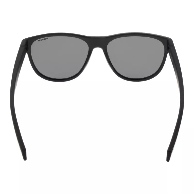 Polaroid PLD2156S56003 Unisex Rectangular Sunglasses - Black Frame, Grey Polarized TAC Lenses, UV400 Protection