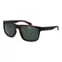 Polaroid PLD2157S57HGC Men's Rectangular Sunglasses - Havana Frame, Green Polarized Lens