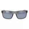 POLAROID PLD2157S57RIW Men's Rectangular Polarized Sunglasses - Black Frame Grey Lens 57/18/135 mm