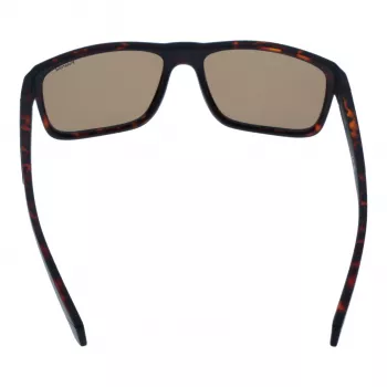 Polaroid PLD2158S58HGC Men's Rectangular Sunglasses - Black Frame Grey Polarized Lens 58mm