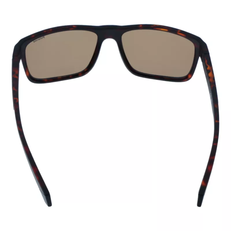 Polaroid PLD2158S58HGC Men's Rectangular Sunglasses - Black Frame Grey Polarized Lens 58mm