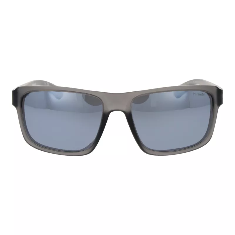 POLAROID PLD2158S58RIW Men's Polarized Sunglasses - Black Frame Grey Lens 58mm