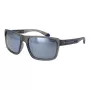POLAROID PLD2158S58RIW Men's Polarized Sunglasses - Black Frame Grey Lens 58mm