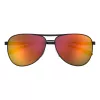 POLAROID PLD2160GSX807 Men's Polarized Sunglasses - Black Frame Grey Lens 62mm