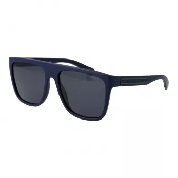 Polaroid PLD2162S56FLL Men's Rectangular Sunglasses - Havana Frame Green Polarized Lens