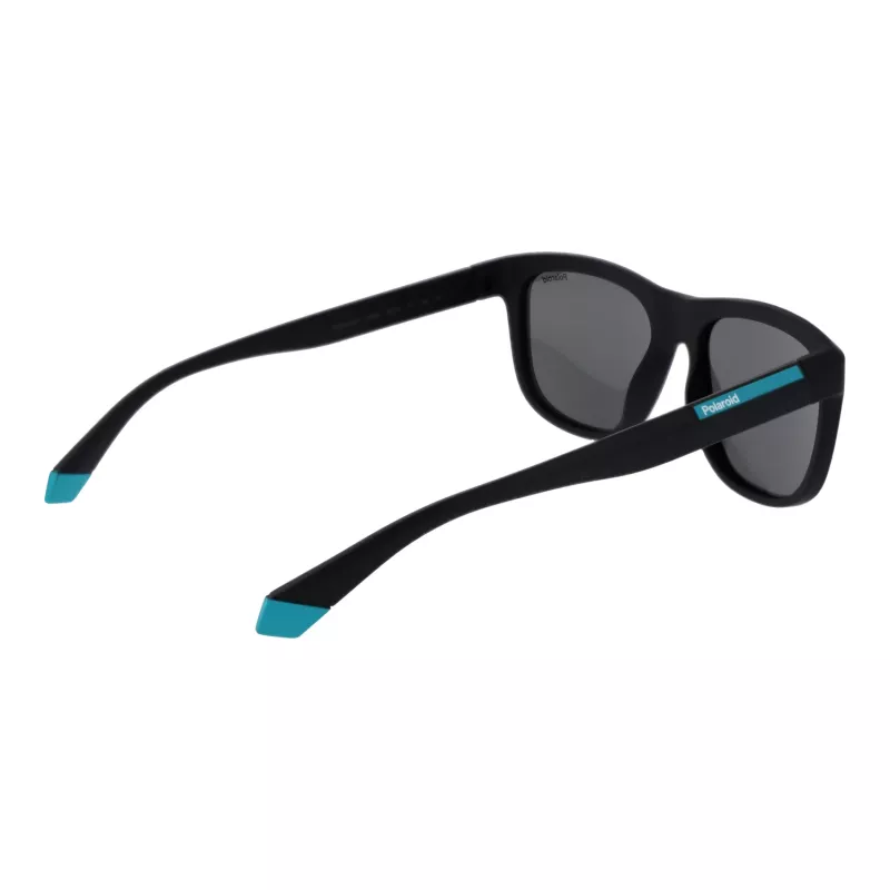 Polaroid PLD2163/S Unisex Sunglasses - Black Frame, Grey Polarized Lenses - 54mm