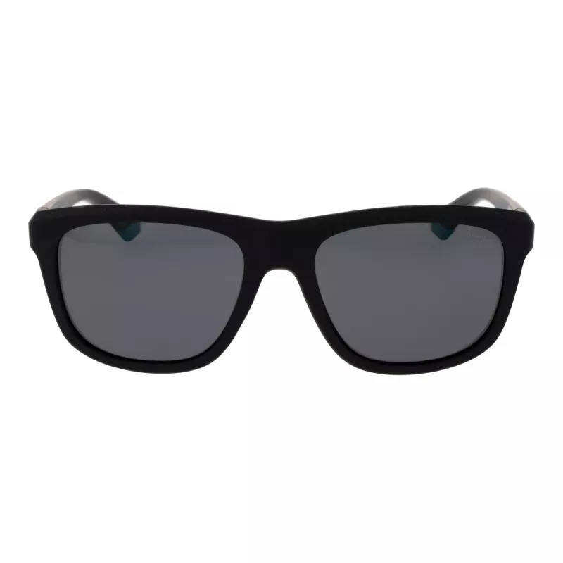 Polaroid PLD2163/S Unisex Sunglasses - Black Frame, Grey Polarized Lenses - 54mm