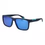 POLAROID PLD2164S58FLL Men's Rectangular Polarized Sunglasses - Havana/Brown