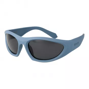 Polaroid PLD2165S59FLL Unisex Rectangular Sunglasses - Havana/Brown - 59mm