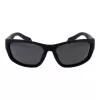 POLAROID PLD2166S62003 Men's Pilot Sunglasses - Black Frame, Grey Polarized Lens, 62mm