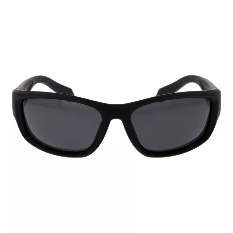 POLAROID PLD2166S62003 Men's Pilot Sunglasses - Black Frame, Grey Polarized Lens, 62mm