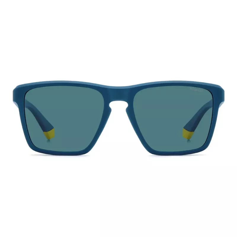 Polaroid PLD2167S2FN Men's Square Sunglasses - Black Frame Grey Polarized Lens