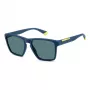 Polaroid PLD2167S2FN Men's Square Sunglasses - Black Frame Grey Polarized Lens
