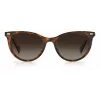 Polaroid PLD4107S086F2 Women's Square Sunglasses - Havana Frame Brown Gradient Lens