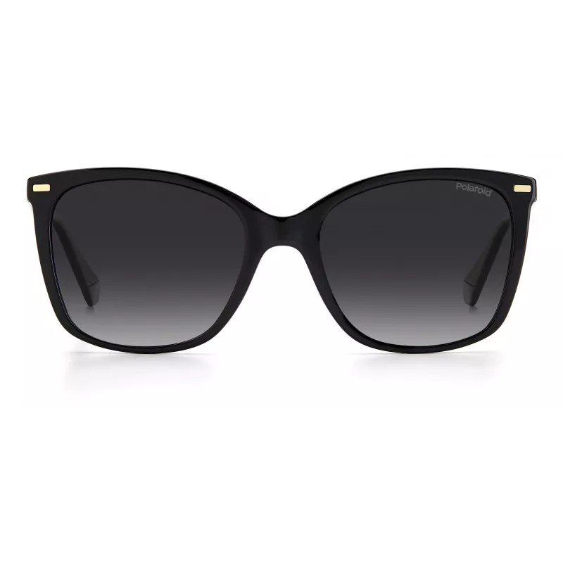 Polaroid PLD4108S807WJ Women's Square Sunglasses Havana Brown Gradient 55mm