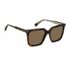 POLAROID PLD4115SX086F Women's Polarized Sunglasses Havana 54mm