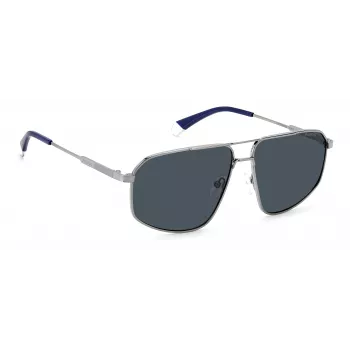 POLAROID PLD4118SX6LBC Men's Square Sunglasses Havana Green Polarized UV400 59mm
