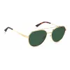 POLAROID PLD4119SXJ5GU Men's Polarized Sunglasses - Matte Black Frame, Grey Lens, 56mm