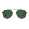 POLAROID PLD4119SXJ5GU Men's Polarized Sunglasses - Matte Black Frame, Grey Lens, 56mm