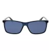 Polaroid PLD4137/S Men's Rectangular Polarized Sunglasses - Black/Grey 58mm