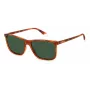 POLAROID PLD4137S0UC Men's Polarized Sunglasses - Black Frame Grey Lens 58mm