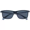 Polaroid PLD4137S58807 Men's Havana Rectangular Polarized Sunglasses