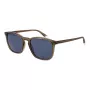 Polaroid PLD4139/S Men's Rectangular Sunglasses - Havana Frame, Green Polarized Lens, 54mm