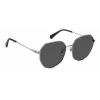 Polaroid PLD4140GSXKB7 Women's Pilot Sunglasses - Havana Frame, Brown Polarized Lens, 59mm