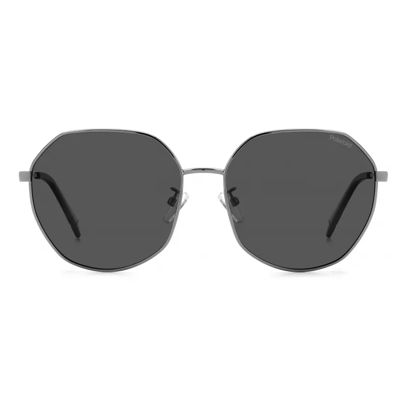 Polaroid PLD4140GSXKB7 Women's Pilot Sunglasses - Havana Frame, Brown Polarized Lens, 59mm