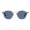 POLAROID PLD4153S40G Men's Square Sunglasses - Black/Grey Polarized UV400