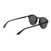 POLAROID PLD4153S501ED Men's Square Sunglasses - Black Frame Grey Polarized Lens 50/21/145 mm