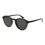 POLAROID PLD4153S501ED Men's Square Sunglasses - Black Frame Grey Polarized Lens 50/21/145 mm