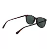 POLAROID PLD4161S55086 Women's Rectangular Sunglasses - Havana Tortoise Frame, Brown Polarized Lens, 55mm